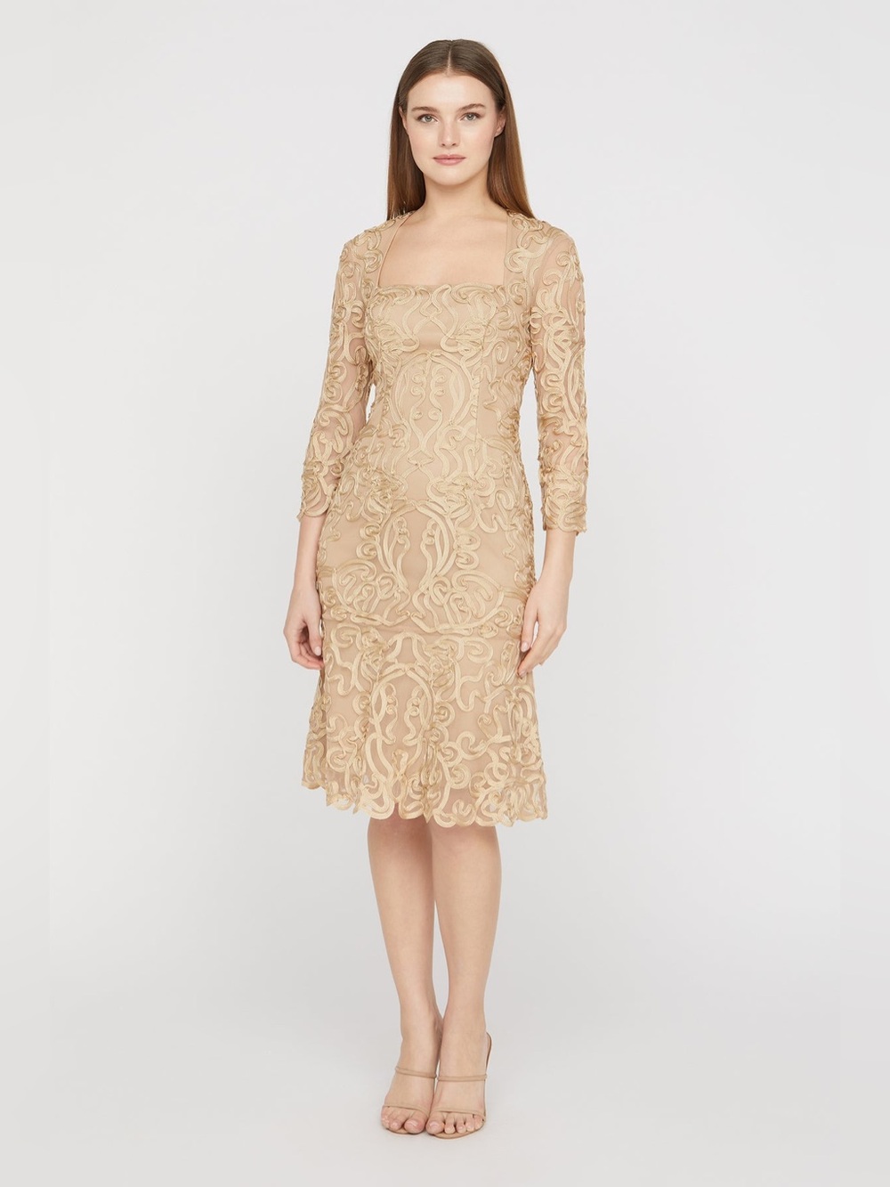 JC collection Violette Soutache Dress
